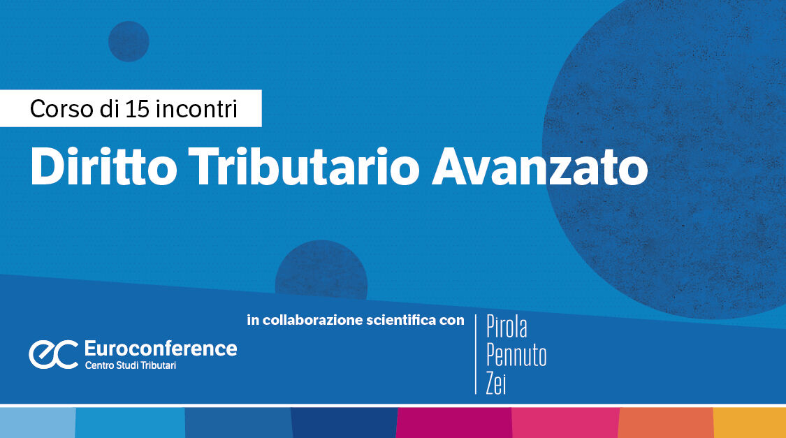 Immagine Diritto Tributario Avanzato | Euroconference